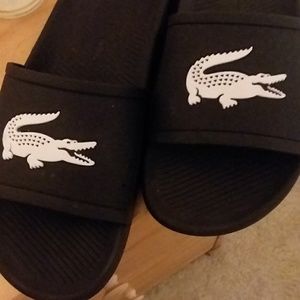 Mens lacoste slides